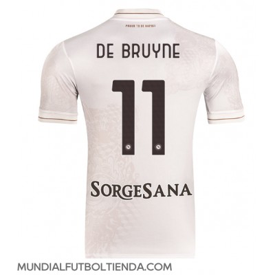 Camiseta SSC Napoli Kevin De Bruyne #11 Segunda Equipación Replica 2025-26 mangas cortas Camiseta SSC Napoli Kevin De Bruyne #11 Segunda Equipación Replica 2025-26 mangas cortas